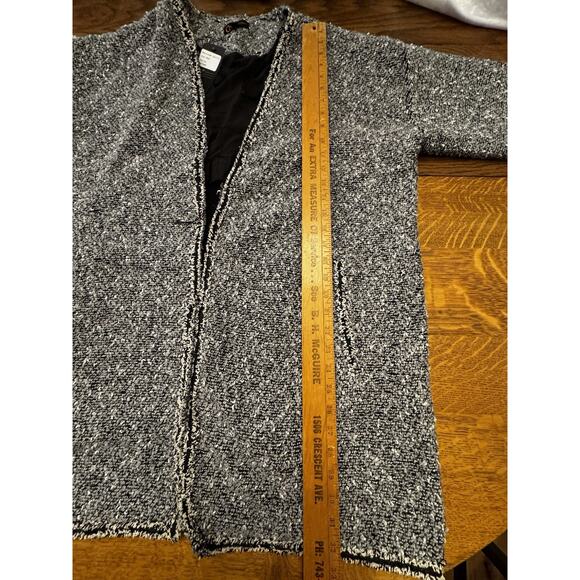 COC Clothing Obsessed Company Tweed Jacket Black White 2X Academia Office - Picture 13 of 16